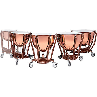 Ludwig Standard Series Polished Copper Timpani Set with Gauge