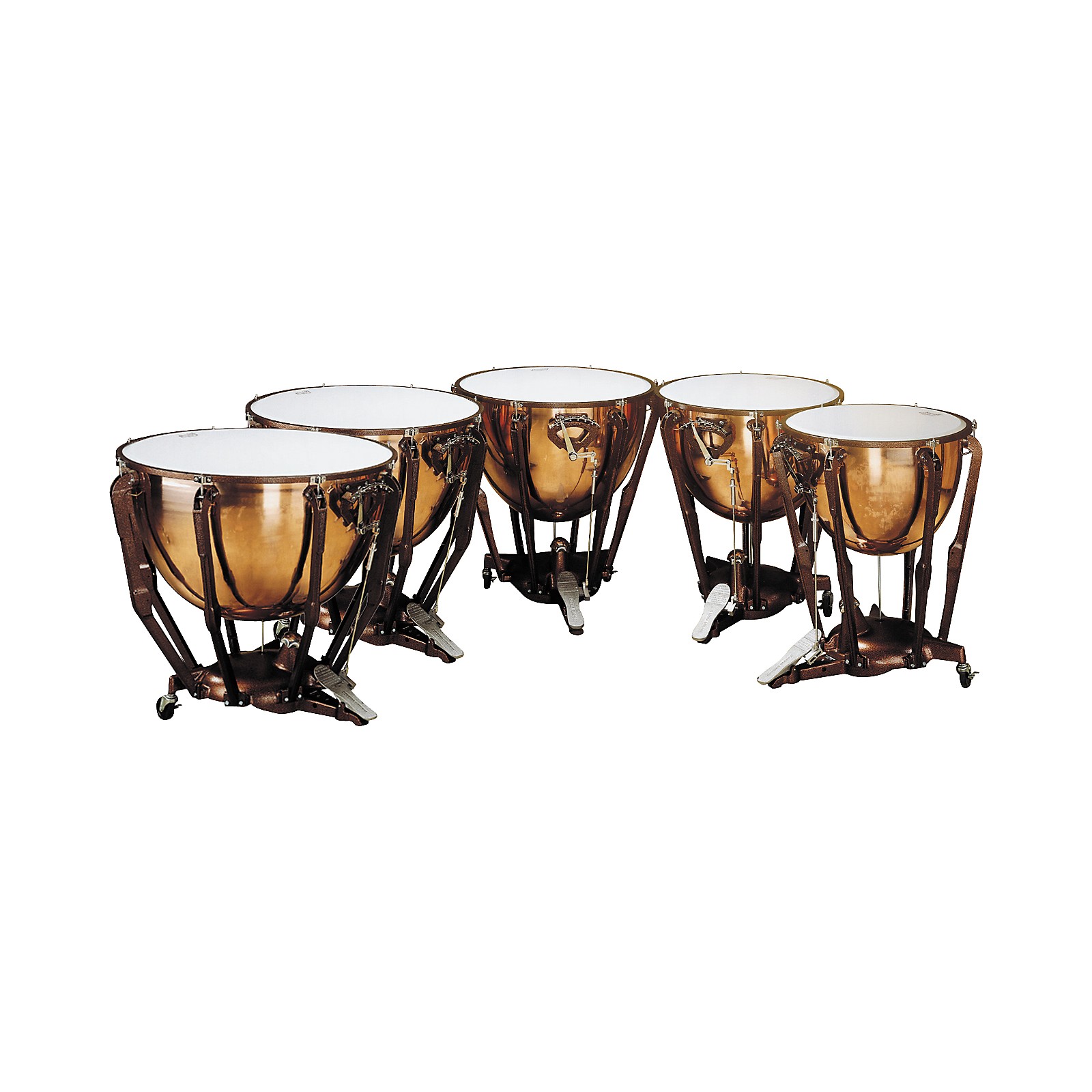 Ludwig Standard Series Polished Timpani Set Of 5 Concert Drums