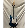 Used Donner Standard Series Solid Body Electric Guitar Blue Sapphire