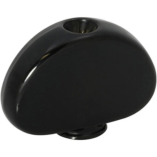 Grover Standard Size Kidney Button Black Chrome