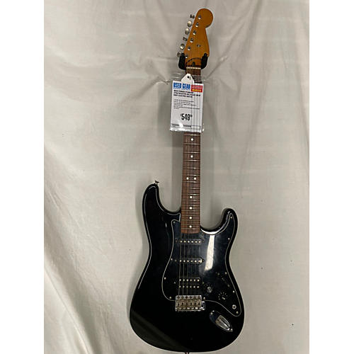 Fender Standard Stratocaster HSS Solid Body Electric Guitar Black