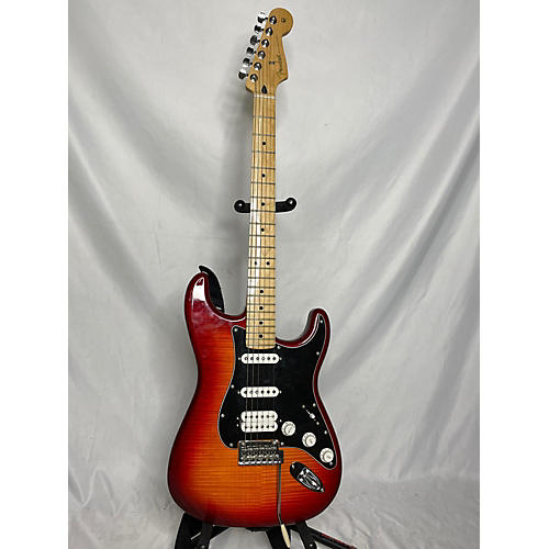 Fender Standard Stratocaster HSS Solid Body Electric Guitar Cherry Sunburst