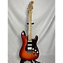 Used Fender Standard Stratocaster HSS Solid Body Electric Guitar Cherry Sunburst