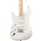 Standard Stratocaster Left Handed  Electric Guitar Level 1 Arctic White Gloss Maple Fretboard