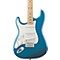 Standard Stratocaster Left Handed  Electric Guitar Level 2 Black, Gloss Maple Fretboard 888365605661
