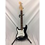 Used Fender Standard Stratocaster Left Handed Electric Guitar Black