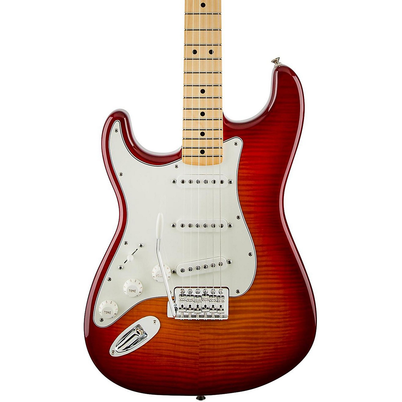 Fender Standard Stratocaster Plus Top LeftHanded, Maple Fingerboard