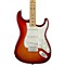 Standard Stratocaster Plus Top, Maple Fingerboard Level 1 Aged Cherry Sunburst Maple Fingerboard