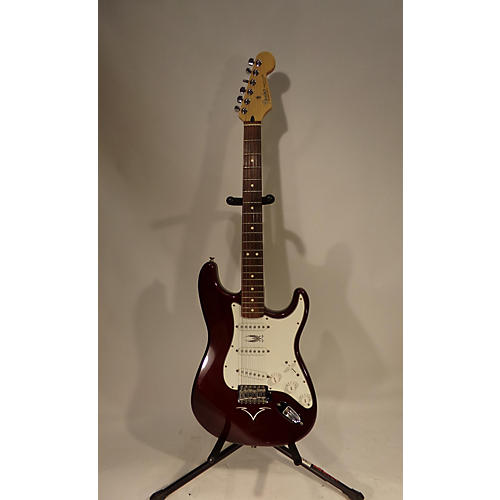 Fender Standard Stratocaster Solid Body Electric Guitar Burgundy