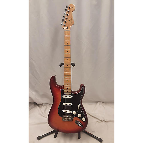 Fender Standard Stratocaster Solid Body Electric Guitar Aged Cherry Burst