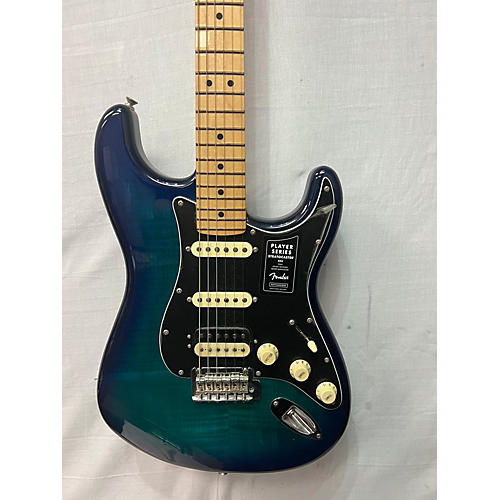 Fender Standard Stratocaster Solid Body Electric Guitar Blue