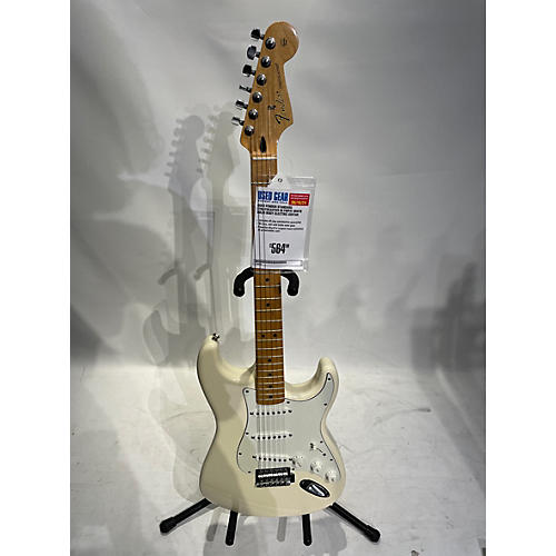 Fender Standard Stratocaster Solid Body Electric Guitar Olympic White