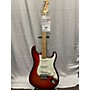 Used Fender Standard Stratocaster Solid Body Electric Guitar Amber Burst