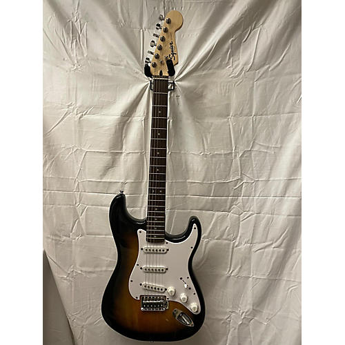 Squier Standard Stratocaster Solid Body Electric Guitar Brown Sunburst