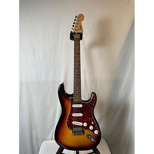 Squier Standard Stratocaster Solid Body Electric Guitar 3 Tone Sunburst