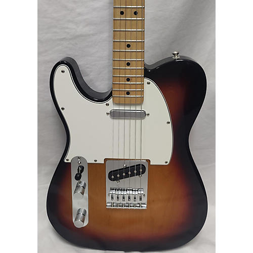 Fender Standard Telecaster Left Handed Electric Guitar Brown Sunburst