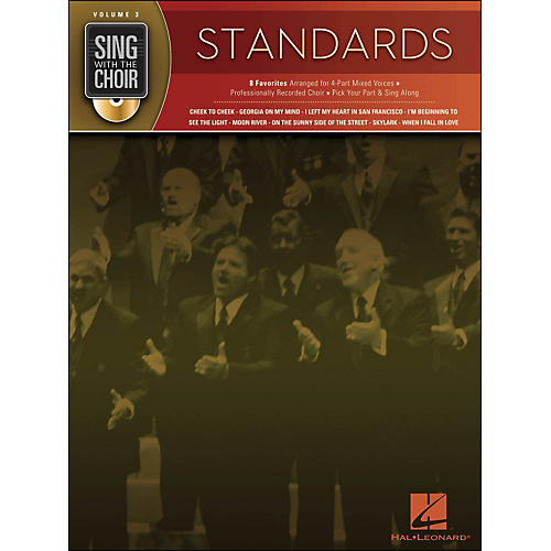 Hal Leonard Standards - Sing with The Choir Series Volume 3 Book/CD