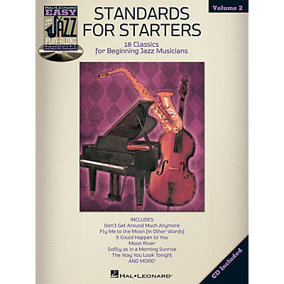 Hal Leonard Standards For Starters - Easy Jazz Play-Along Vol. 2 Book/CD