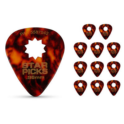 Everly Star Classic Tortoise Shell Guitar Picks