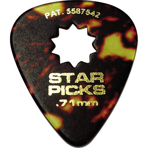 Star Grip Classic Shell Celluloid Guitar Picks