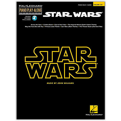 Hal Leonard Star Wars - Piano Play-Along Volume 127 Book/Online Audio