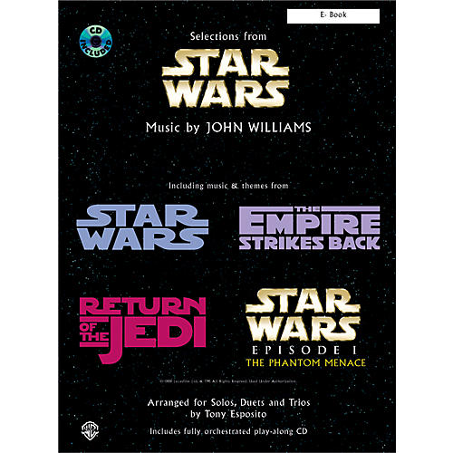 Star Wars -- Selections E-Flat Book