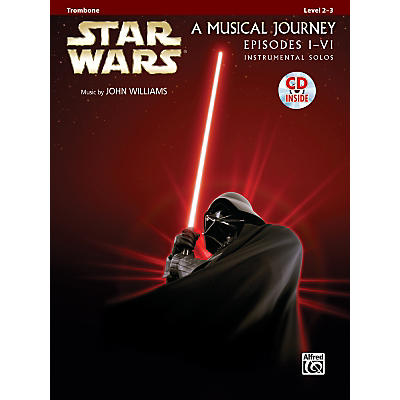 Alfred Star Wars Instrumental Solos (Movies I-VI) Trombone Book & CD