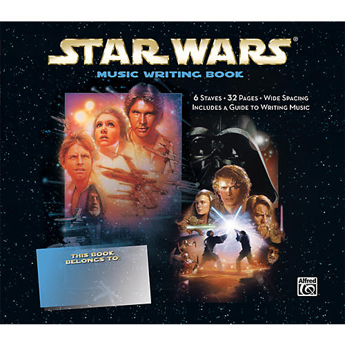 Star Wars Music Writing Book