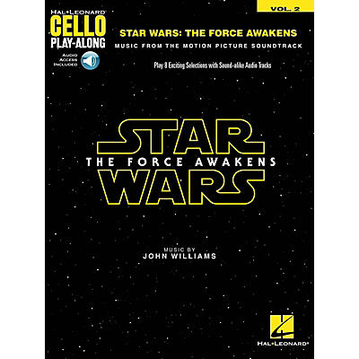 Hal Leonard Star Wars: The Force Awakens (Cello Play-Along Volume 2) Cello Play-Along Series Softcover Audio Online