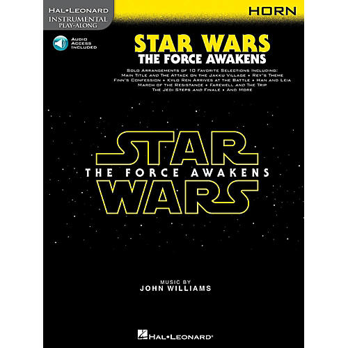 Star Wars: The Force Awakens For Horn - Instrumental Play-Along Book/Online Audio