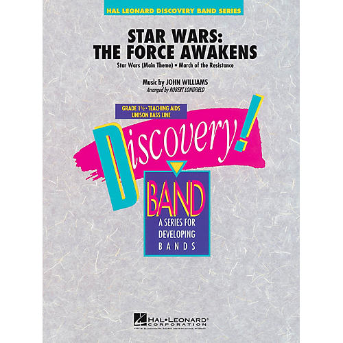 Hal Leonard Star Wars: The Force Awakens Full Score Concert Band