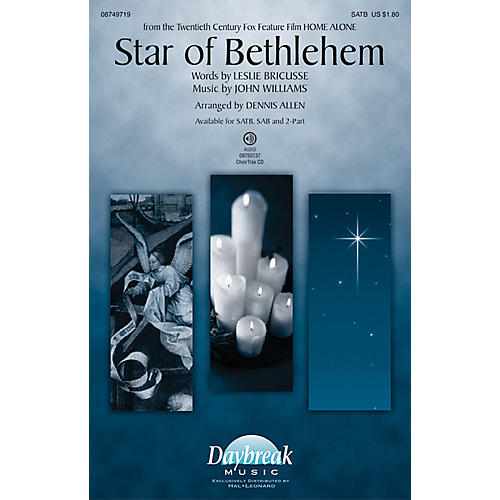 Daybreak Music Star of Bethlehem SATB arranged by Dennis Allen