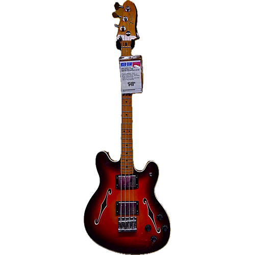 Fender Starcaster Electric Bass Electric Bass Guitar 3 Tone Sunburst