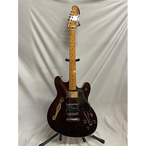 Fender Starcaster Hollow Body Electric Guitar Brown