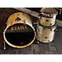 Used TAMA Starclassic Birch Drum Kit White Silk