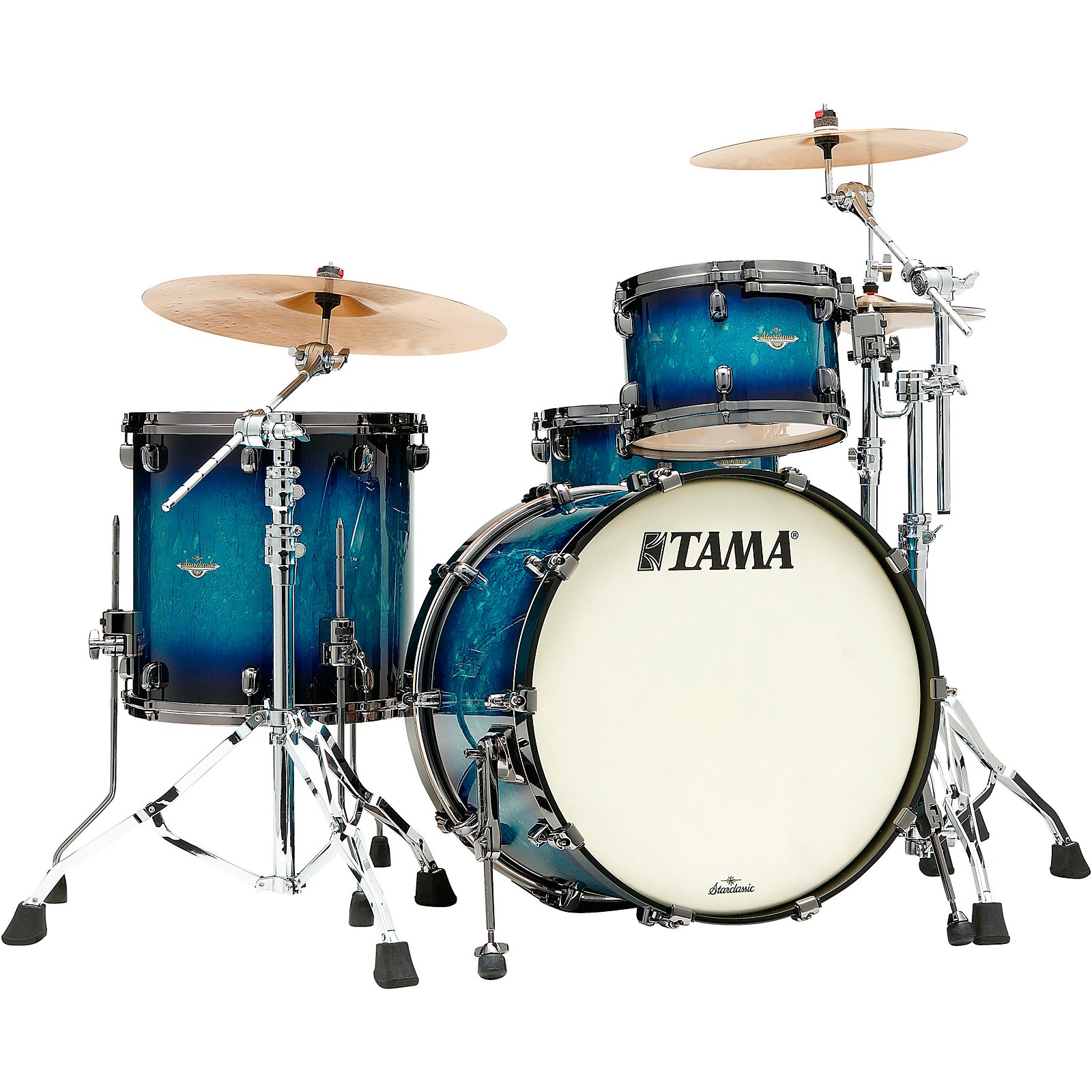 TAMA Starclassic Maple 3Piece Shell Pack with 22" Bass Drum Molten