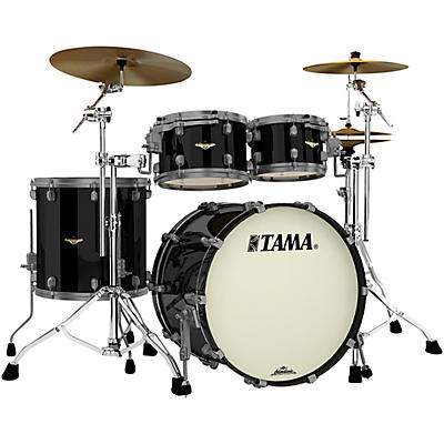 TAMA Starclassic Maple 4-Piece Shell Pack With 22" Bass Drum and Smoked Black Nickel Shell Hardware