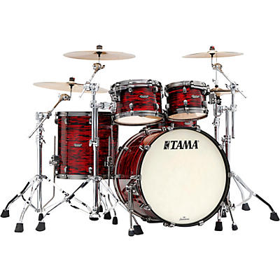 TAMA Starclassic Maple 4-Piece Shell Pack With 22" Bass Drum and Smoked Black Nickel Shell Hardware