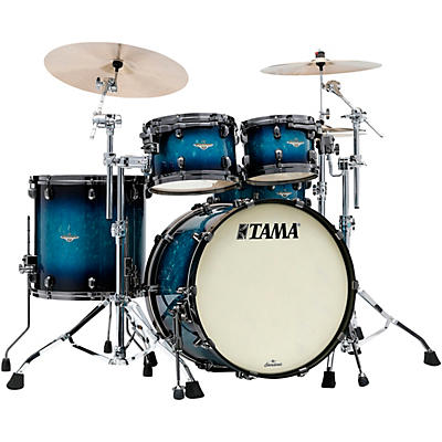 TAMA Starclassic Maple 4-Piece Shell Pack With Black Nickel Hardware and 22" Bass Drum