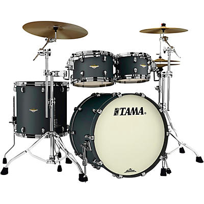 TAMA Starclassic Maple 4-Piece Shell Pack with Black Nickel Hardware and 22 in. Bass Drum