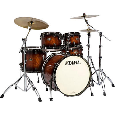 TAMA Starclassic Performer B/B 4-Piece Shell Pack with Quilted Bubinga Outer Ply