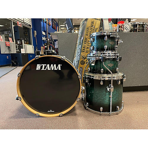 TAMA Starclassic Performer Drum Kit Molten Steel Blue Burst