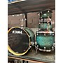 Used TAMA Starclassic Performer Drum Kit Molten Steel Blue Burst