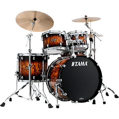 TAMA Starclassic Walnut/Birch 4-Piece Shell Pack With 22" Bass Drum -