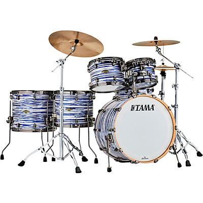 TAMA Starclassic Walnut/Birch 5-Piece Shell Pack With 22" Bass Drum and Black Nickel Shell Hardware