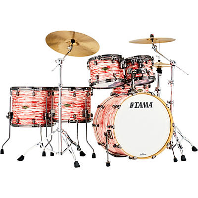 TAMA Starclassic Walnut/Birch 5-Piece Shell Pack With 22" Bass Drum and Black Nickel Shell Hardware