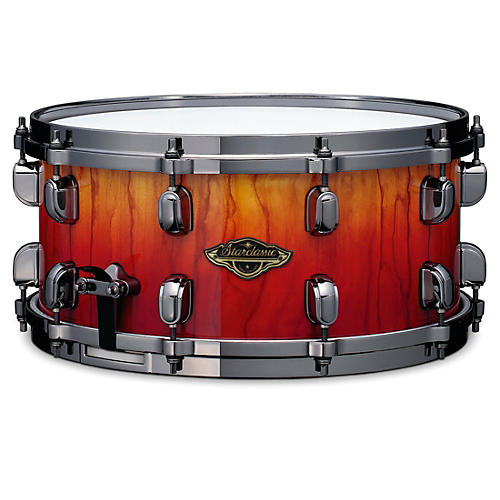 TAMA Starclassic Walnut/Birch Snare Drum 14 x 6.5 in. Vermillion Bosse Fonce Fade