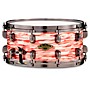 TAMA Starclassic Walnut/Birch Snare Drum With Black Nickel Hardware 14 x 6.5 in. Red & White Oyster