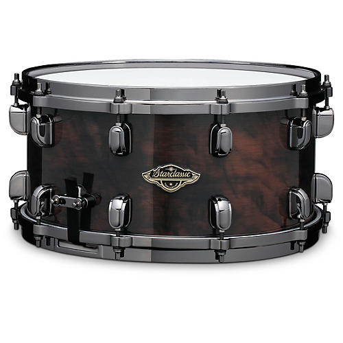 TAMA Starclassic Walnut/Birch Snare Drum With Black Nickel Hardware 14 x 7 in. Gloss Black Walnut Burl