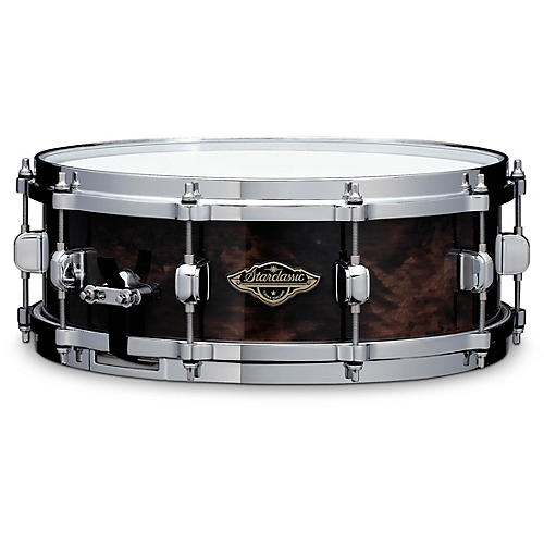 TAMA Starclassic Walnut/Birch Snare Drum With Chrome Shell Hardware 14 x 5 in. Gloss Black Walnut Burl